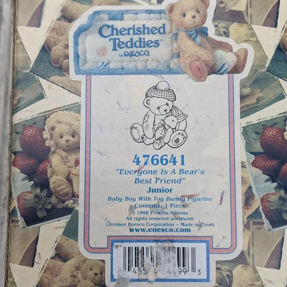 Cherished Teddies 1998 Junior 